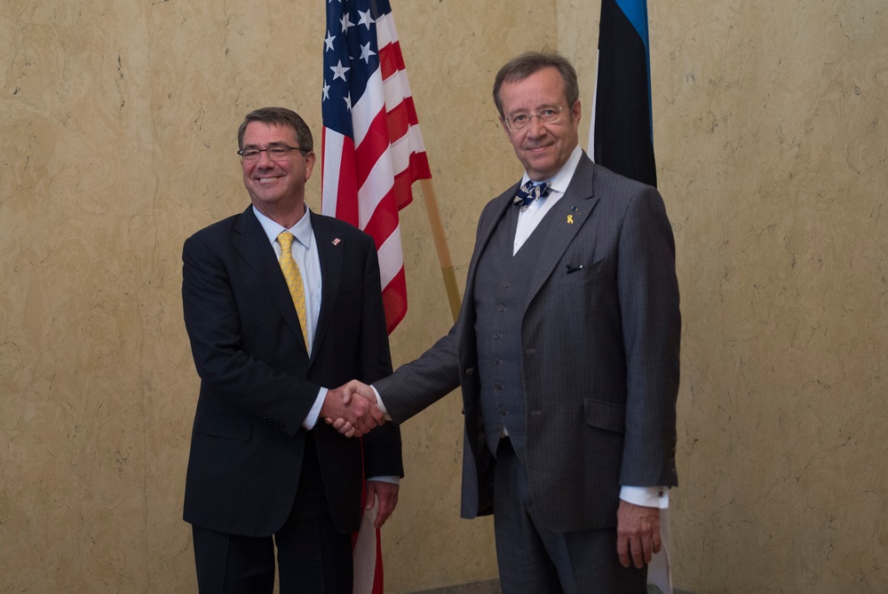Secretary of defense visits Estonia