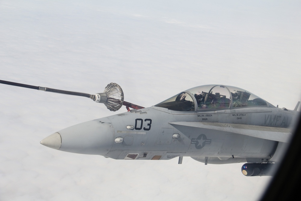US Marines KC-130J Hercules provide the power for Northern Edge 2015