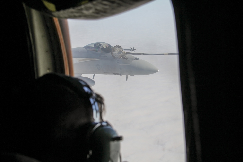 US Marines KC-130J Hercules provide the power for Northern Edge 2015