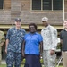 Meeting with Kieta District Manageress, Lucy Travertz, Arawa, Papua New GuineMeeting with Kieta District Manageress Lucy Travertz in Arawa, Papua New Guinea during Pacific Partnership 2015a; Pacific Partnership 2015