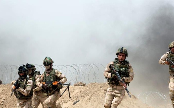Iraqi army tactical training, Operation Inherent Resolve