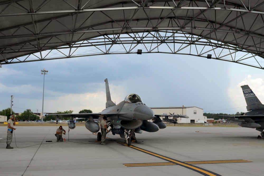 F-16s return from Atlantic Resolve