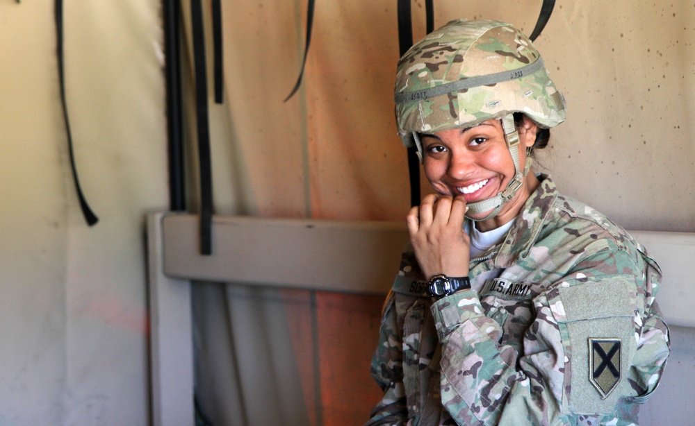 Forward Support Company keep troops fed during Operation Resolute Caslte 15