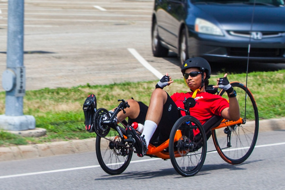 All-Marine Team practices for 2015 DoD Warrior Games