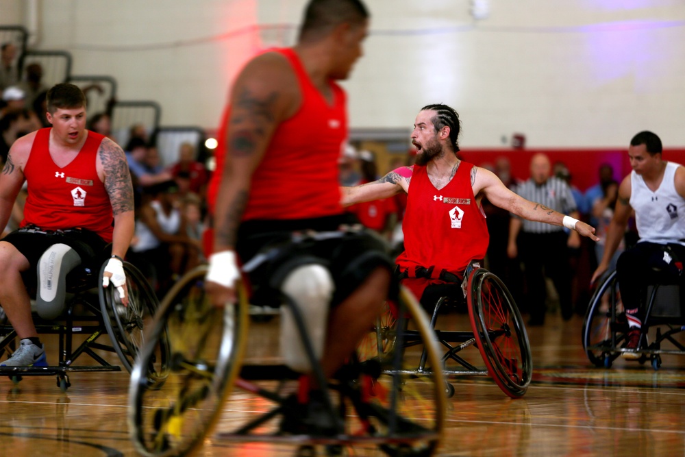 All-Marine Team wins wheelchair basketball gold