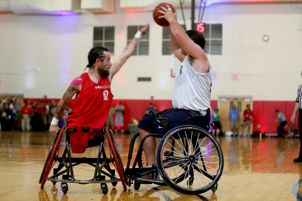 All-Marine Team wins wheelchair basketball gold