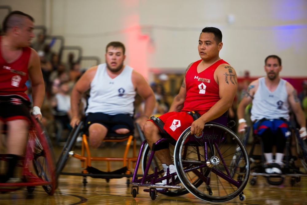 All-Marine Team wins wheelchair basketball gold