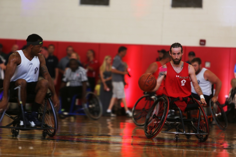 All-Marine Team wins wheelchair basketball gold