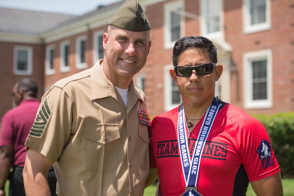 New lease on life; Marine adapts and overcomes injury