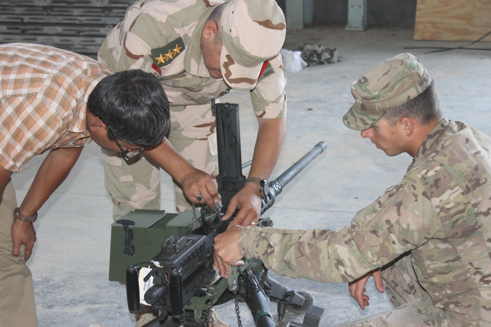 IA units receive equipment, weapons
