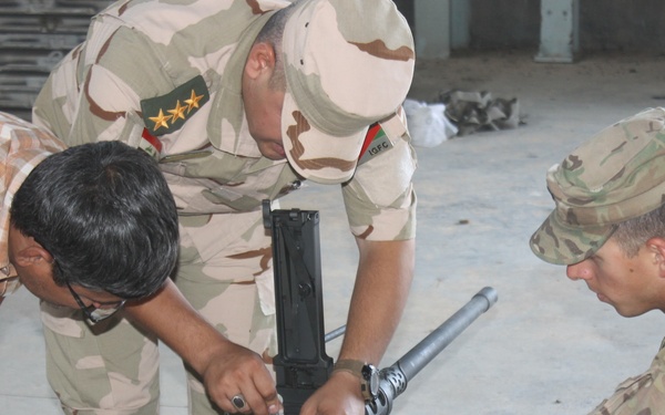 IA units receive equipment, weapons