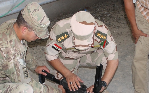 IA units receive equipment, weapons