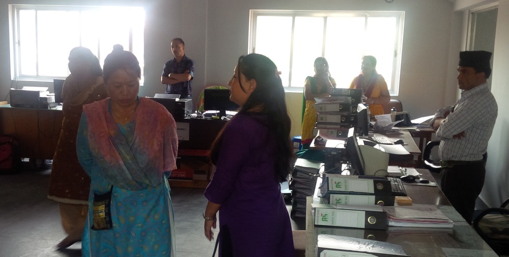 Tribhuvan University Teaching Hospital blood center office space