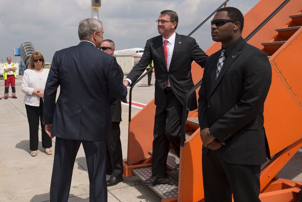 Secretary of defense visits NATO