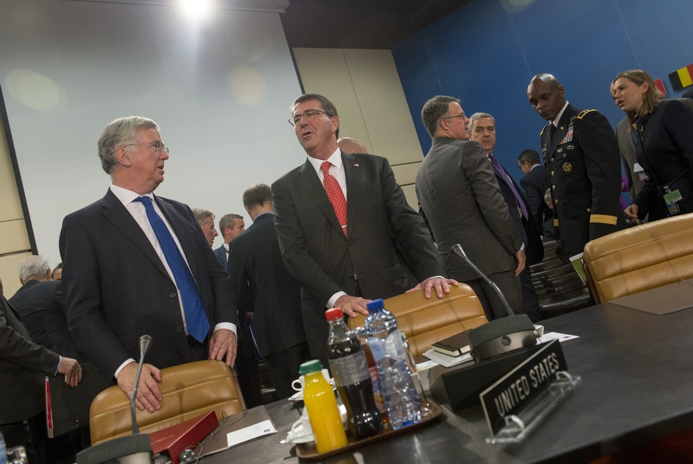 Secretary of defense visits NATO