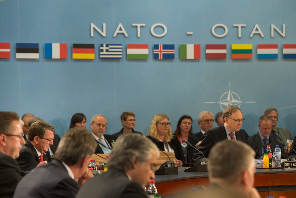 Secretary of defense visits NATO