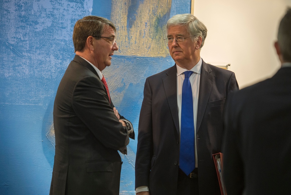 Secretary of defense visits NATO