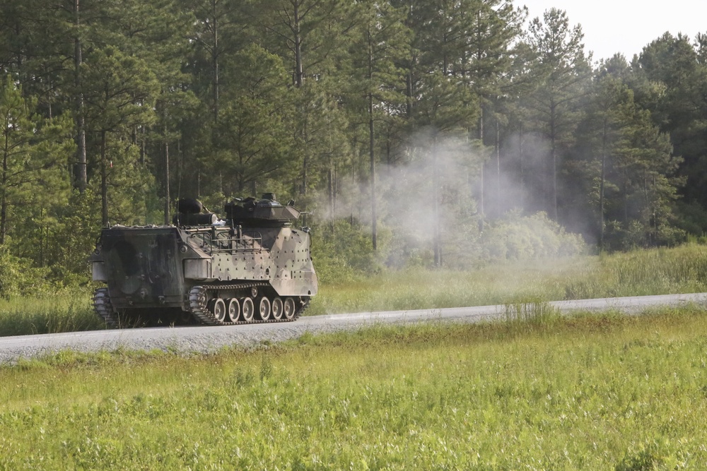 The oncoming storm: 2D AAV BN conducts a Heavy Brigade Combat Team qualification course
