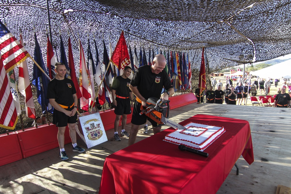 Sappers muster to celebrate 240 years of US Army engineering