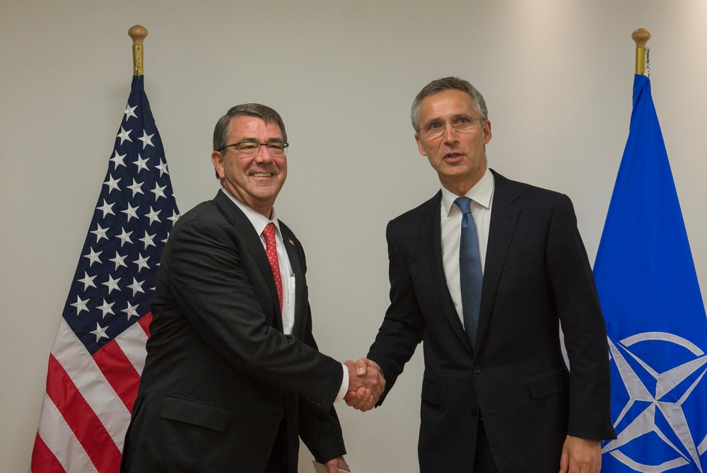 Secretary of defense visits NATO