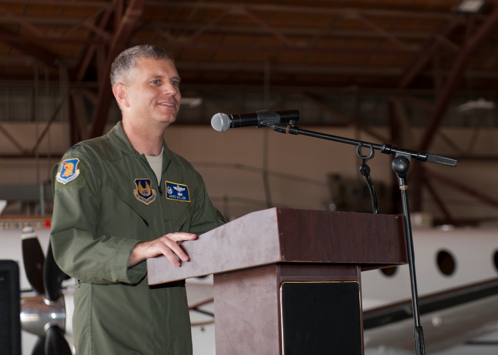 586th Flight Test Squadron change of command