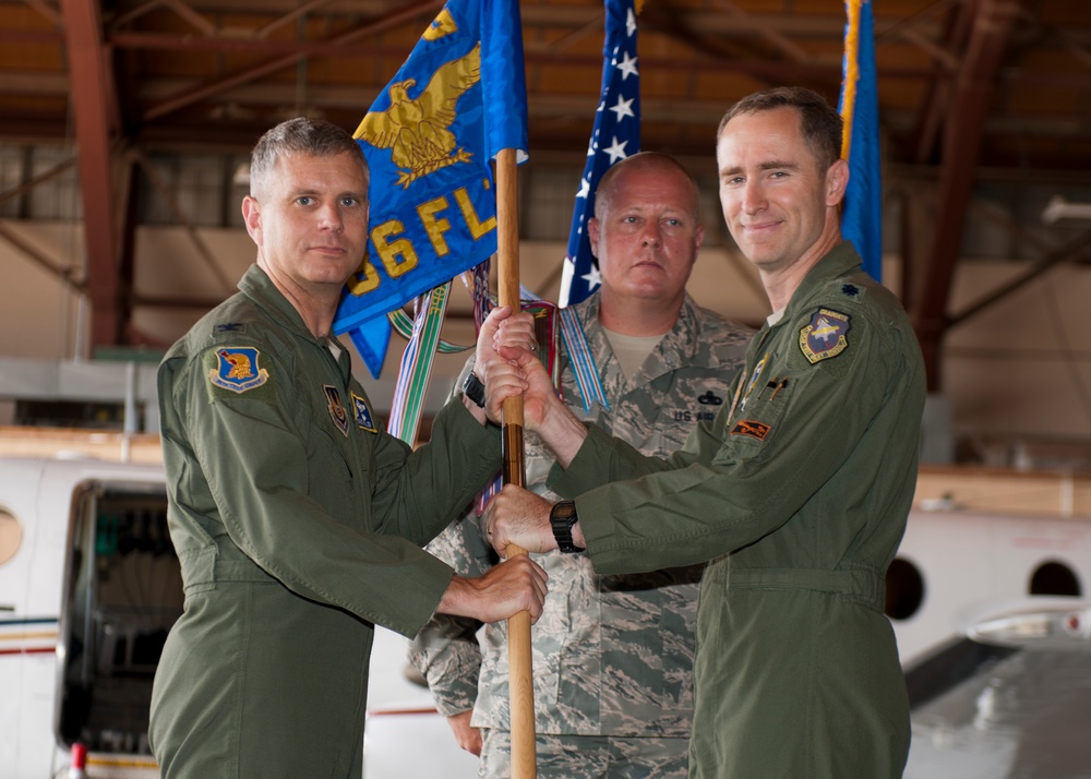 586th Flight Test Squadron change of command