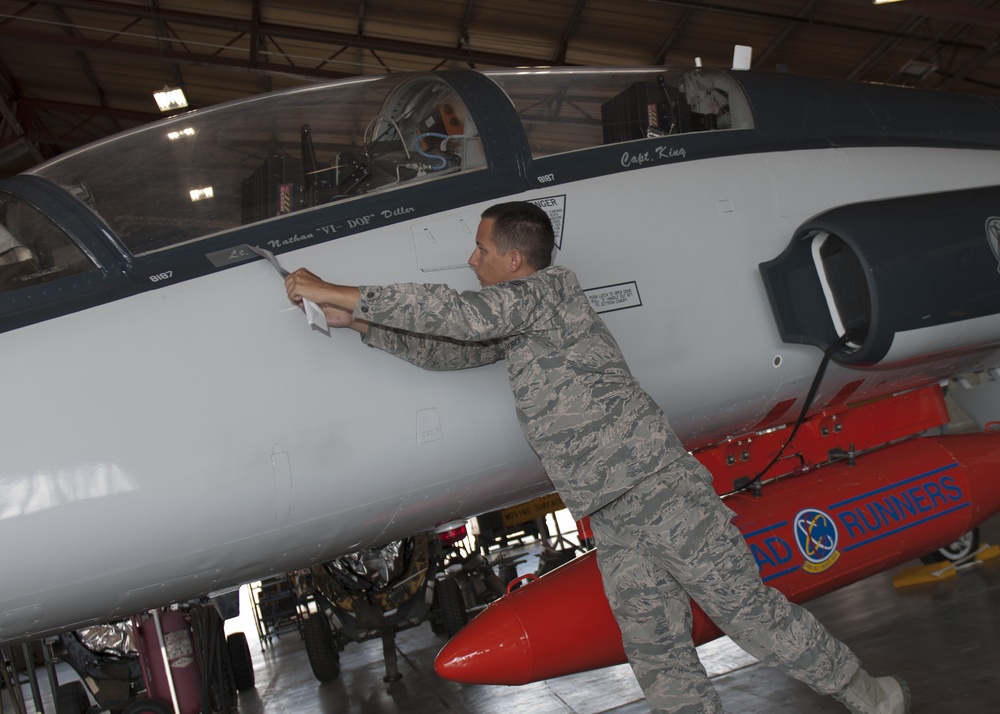 586th Flight Test Squadron change of command