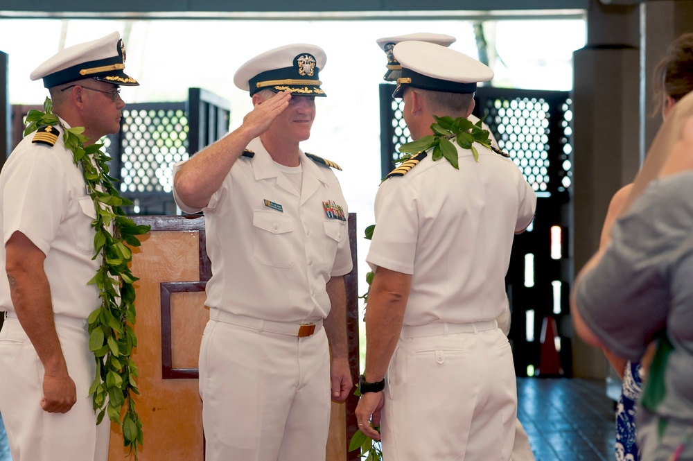 Navy Environmental and Preventive Medicine Unit Six change of charge ceremony