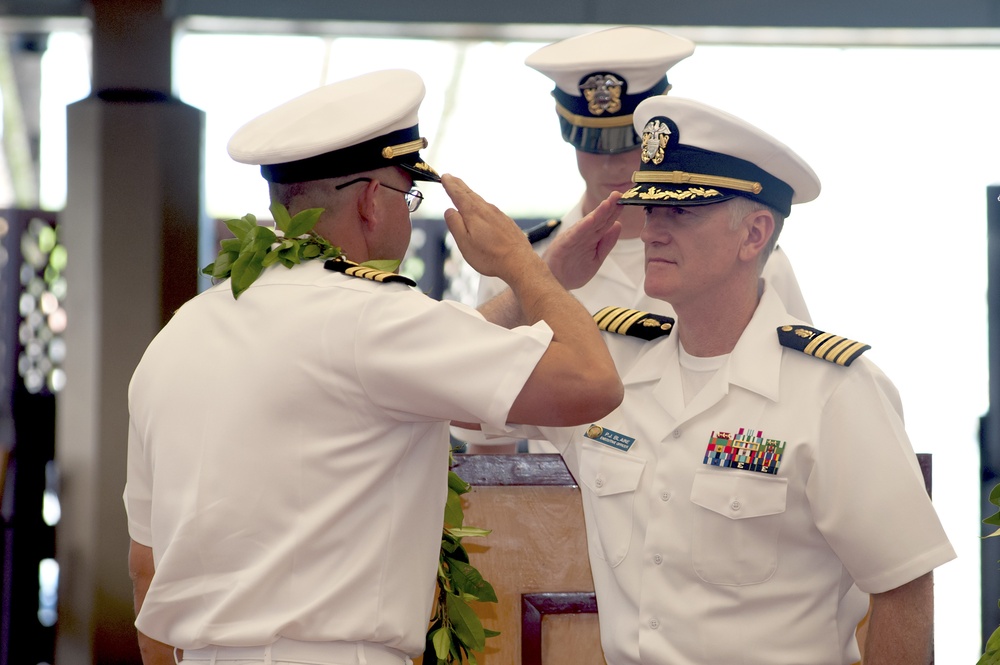 Navy Environmental and Preventive Medicine Unit Six change of charge ceremony