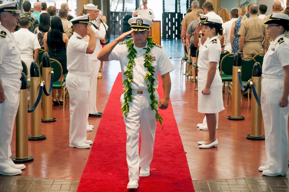 Navy Environmental and Preventive Medicine Unit Six change of charge ceremony