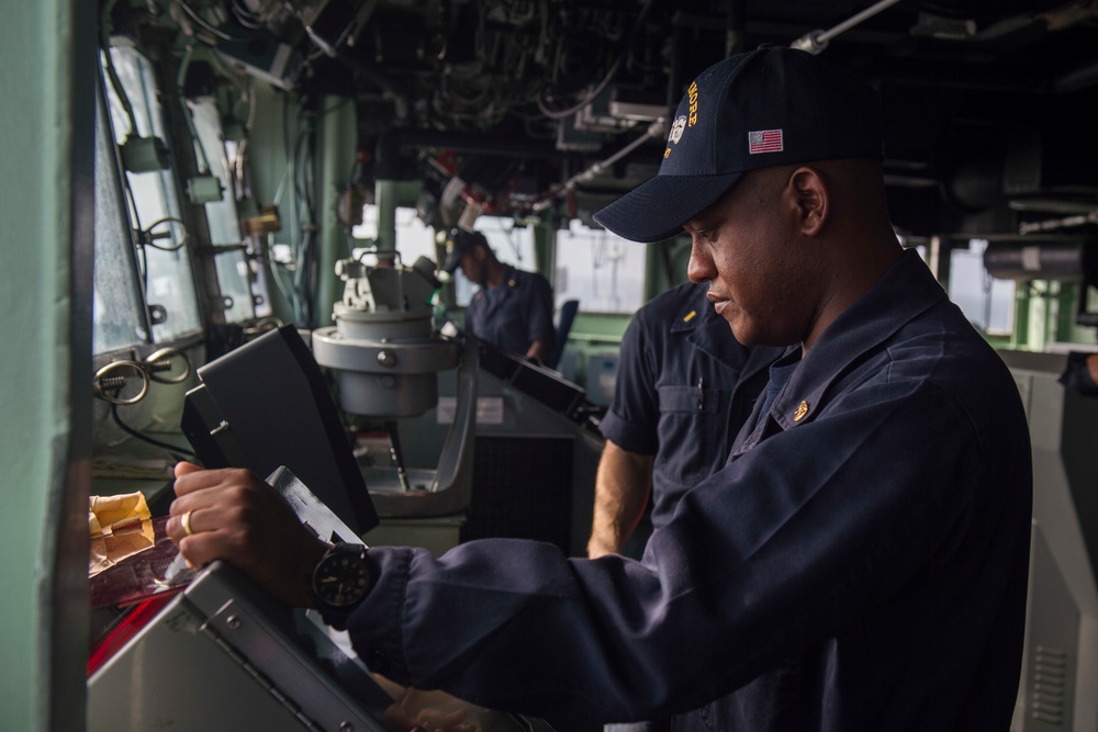 USS Rushmore operations