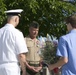 Navy Capt. Retires aboard Combat Center