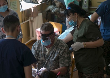 Mongolian Armed Forces, US Service Members Conduct Health Services Support Engagement