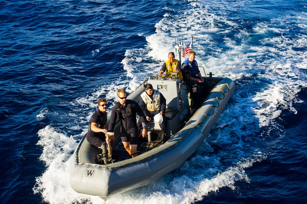 USS Antietam operations