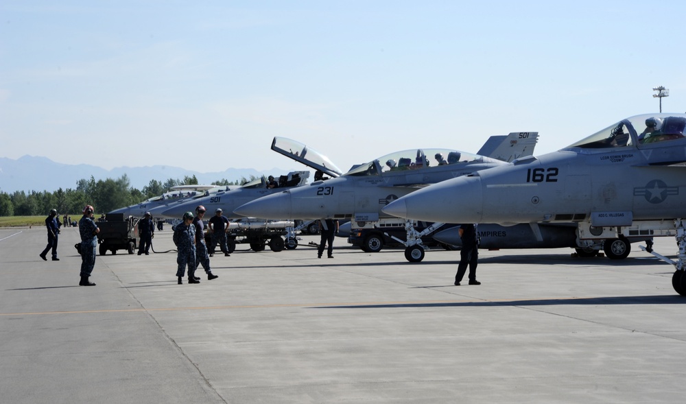 F-18 Hornets at NE15: Lessons learned on how to communicate from a force multiplier