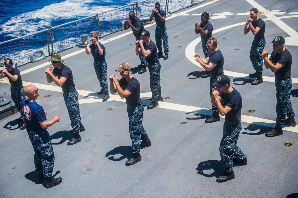 USS Fitzgerald operations