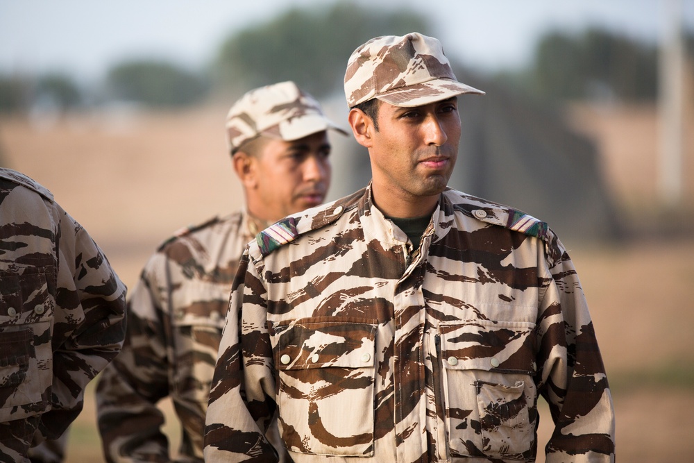 African Lion 15: Tifnit military dog and UN training