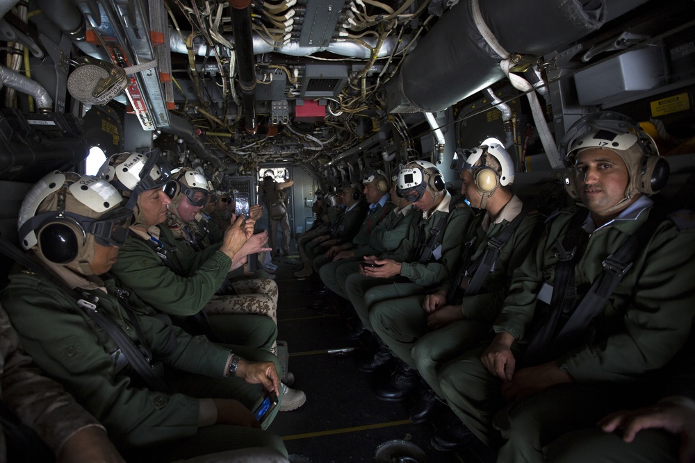 Exercise African Lion 15: Osprey DV flight