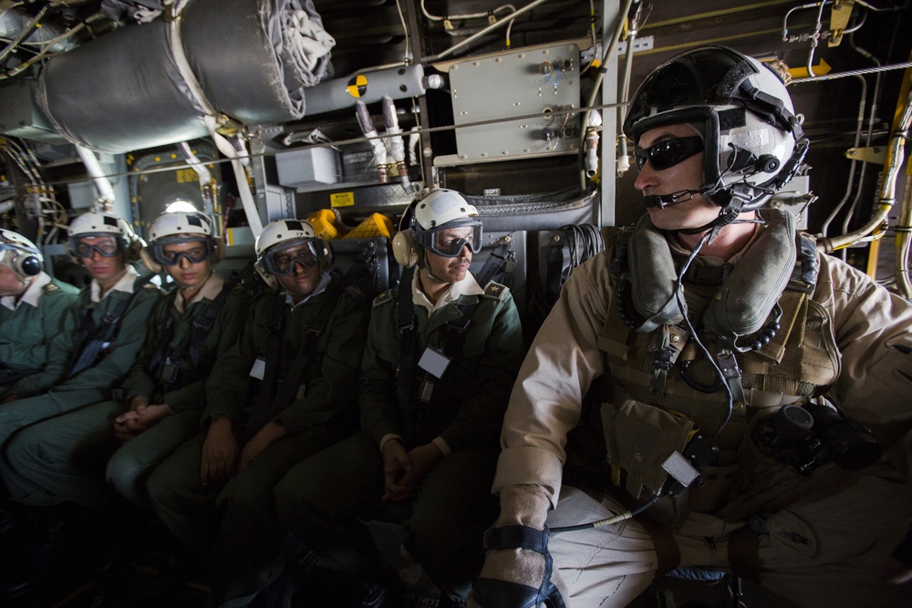 Exercise African Lion 15: Osprey DV flight