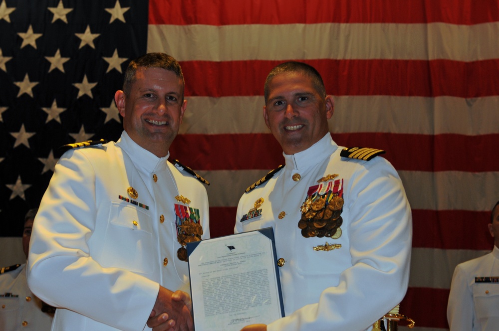 NMCB 133 welcomes new commanding officer