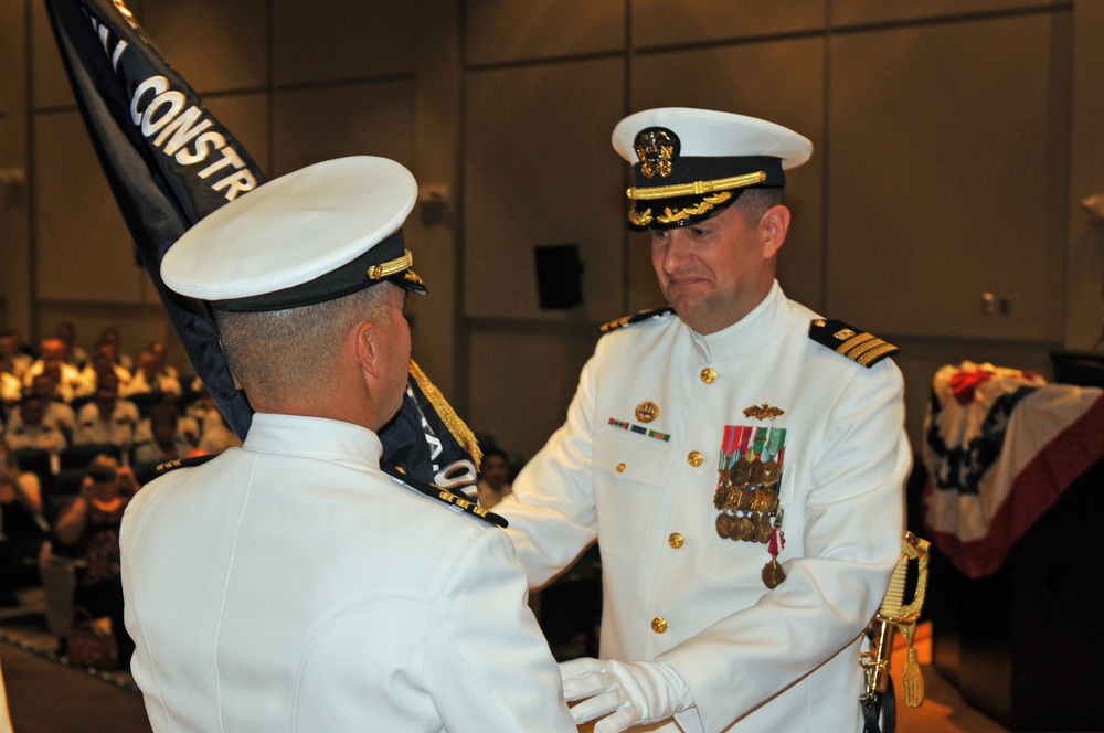 NMCB 133 welcomes new commanding officer