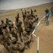 Multinational Participants train in riot control tactics