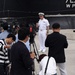 USS Michigan tour and media availability in Busan