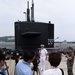 USS Michigan tour and media availability in Busan