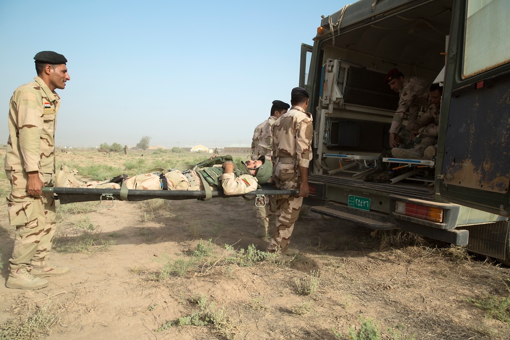 Iraqi army tactical training, Operation Inherent Resolve