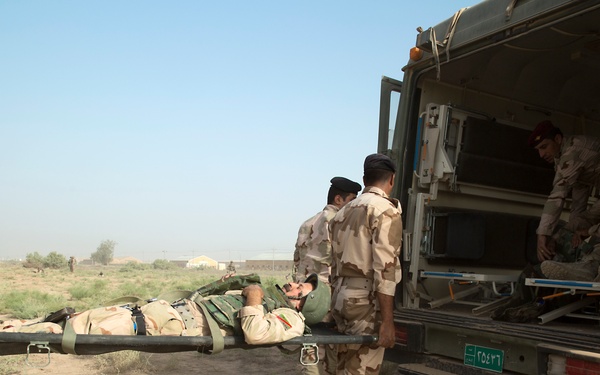 Iraqi army tactical training, Operation Inherent Resolve
