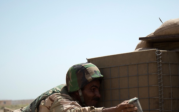 Iraqi army tactical training, Operation Inherent Resolve