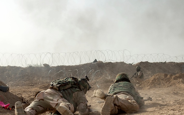 Iraqi army tactical training, Operation Inherent Resolve
