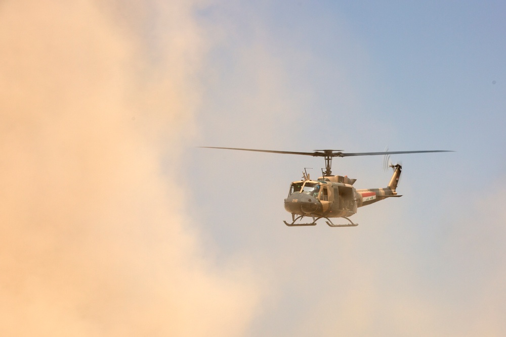 Iraqi army tactical training, Operation Inherent Resolve