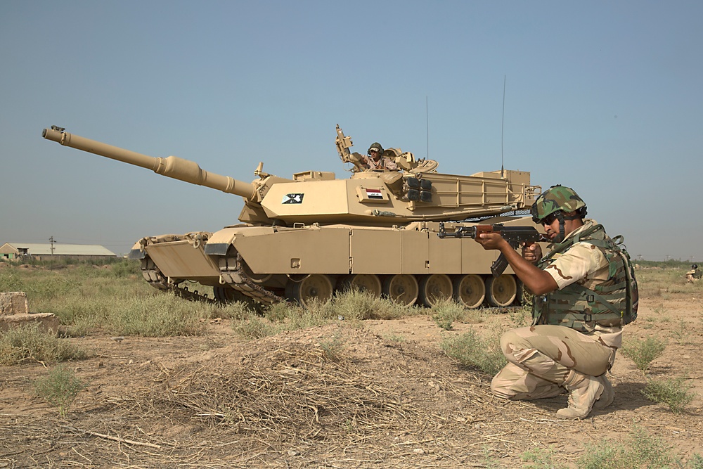 Iraqi army tactical training, Operation Inherent Resolve